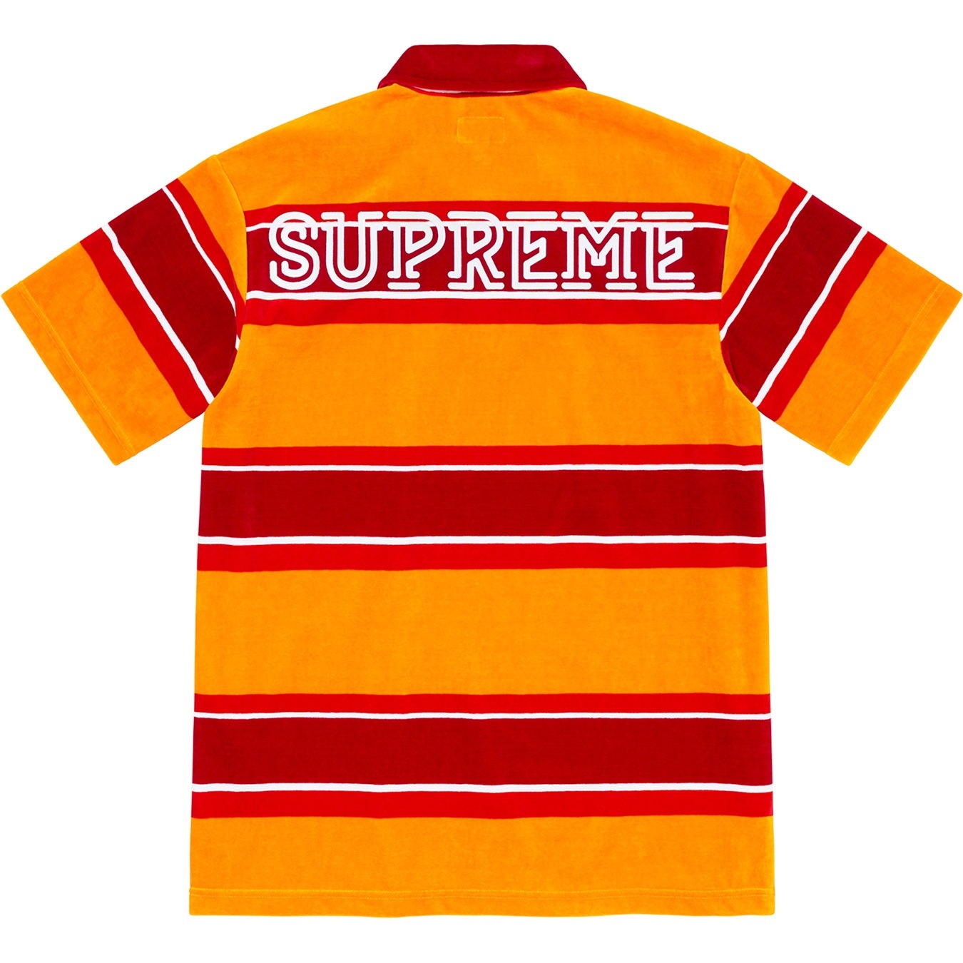 Stripe Velour Polo view 8